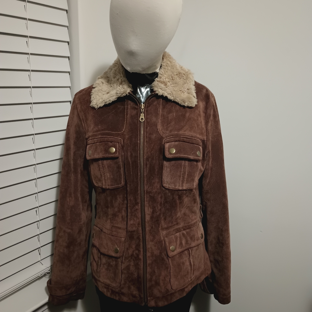 Wilson Leather Maxima Brow Quilted Jacket